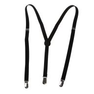 Adult Adjustable Metal Clamp Elastic Suspenders Braces thumbnail