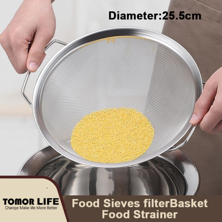 tomor-life-ครัวอาหาร-sieves-สแตนเลสกระเปาะกรองเครื่องกรองเศษอาหาร