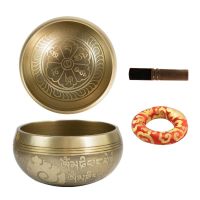 Nepal Handmade Tibet Buddha Sound Bowl Buddhism Item Himalaya Yoga Meditation Chanting Bowl Healing Sound