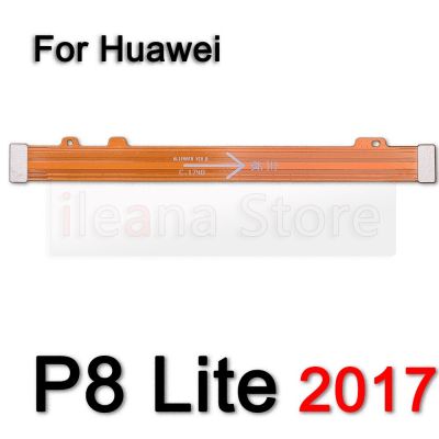 สำหรับ Huawei P8 P9 P20 P10 P30 Lite Pro Plus เมนบอร์ดเมนบอร์ดเมนบอร์ด SUB Board ของแท้ขั้วต่อแท่น LCD สายพานเมนบอร์ด