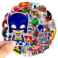 10/30/50PCS Disney Marvel The Avengers Cute Super Hero Cartoon Stickers Graffiti DIY Phone Laptop Bike Waterproof Kids Sticker Stickers Labels