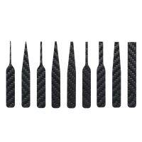 DSPIAE CFB-S01 CFB-S02 CFB-S03 Lrregular Carbon Fiber Sanding Stick Black 3Pcs/set Abrasive Tools Cleaning Tools