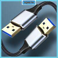 SQMETR ฮาร์ดดิสก์คอมพิวเตอร์แล็ปท็อปหัวคู่แบบสายข้อมูลสายต่อเปลี่ยนเป็น USB เพศผู้ USB 3.0