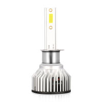 KEChc ไฟหน้า Led รถยนต์อลูมิเนียม1คู่,ไฟสีขาวกันน้ำ F2A Ip68สำหรับมอเตอร์ไซค์9005/HB3/H10