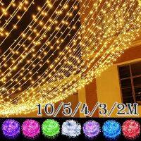 100/50/20/10Leds String Lights Fairy Lights Garland Garden Outdoor Decor Xmas Party Home Decor Battery Powered