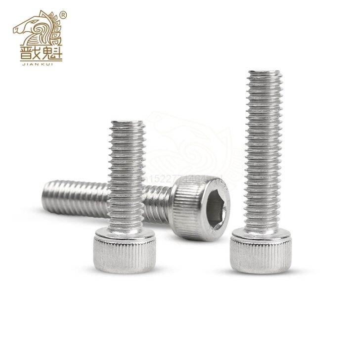 unf-0-80-unc-2-56-4-40-6-32-8-32-10-24-us-ulir-kasar-304-a2-stainless-steel-hex-hexagon-socket-cap-allen-head-screw-bolt