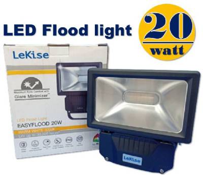 Flood light LED ฟลัดไลท์ สปอตไลท์ 20 วัตต์ แสงเดย์ไลท์/วอร์มไวท์ LeKise (เลคิเซ่)