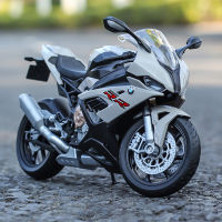 112 Alloy BMW S1000RR 2021 Die Cast Motorcycle Model Toy Vehicle Collection Autobike Shork-Absorber Off Road Autocycle Toys Car