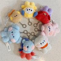 Cartoon Plush Bts Mini Doll Keychain Pendant Decoration Multiple Gift Kid Styles