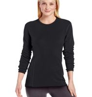 Womens 100 Merino Wool Baselayer Lightweight Crew Next to Skin (NTS) Base Layer Women Tops Thermal Underwear 160G