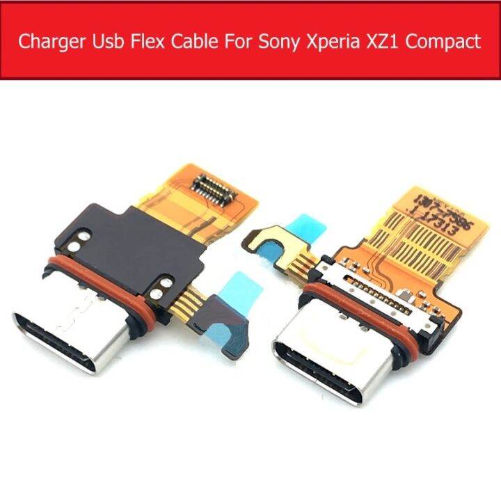 บอร์ดชาร์จพอร์ต-usb-สำหรับ-sony-xperia-xz-xzs-xz-พรีเมี่ยม-xz1-xz1คอมแพคสายชาร์จขนาดเล็กโมดูลเชื่อมต่อซ็อกเก็ตด็อคสายเคเบิลงอได้