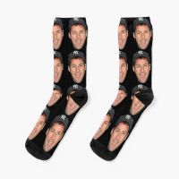 ✟ Adam Sandler s Face Socks Golf Socks Halloween Socks