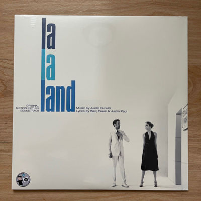 แผ่นเสียง ‎ La La Land (Original Motion Picture Soundtrack )by Justin Hurwitz ,Vinyl, LP,  USA แผ่นเสียงมือหนึ่ง ซีล