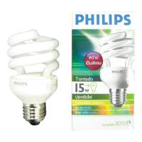 หลอดประหยัด TORNADO 15W/WARMWHITE E27 PHILIPS