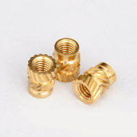 100pcs M3x5x5cm Thread Knurled Brass Threaded Heat Set Heat Resistant Insert Embedment Nut for 3D Printer