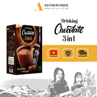 (ราคาถูก) Chocoalte CoCoa Vietnam 3in1 (ช็อกโกแลต 3in1) Milk Cocao โคโค่ เยน (8 sachets x 22gr) อร่อยมาก ผสมง่าย หอมกลิ่นโกโก้เข้มข้น