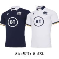 ☂☒ 20-21 Scottish home and away t-shirts football clothes Scotland POLO against male Rugby Jesery