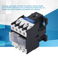 AC Contactor Silver Contact 3P Circuit Load Control Switch Controller 220V 25A สำหรับแหล่งจ่ายไฟ
