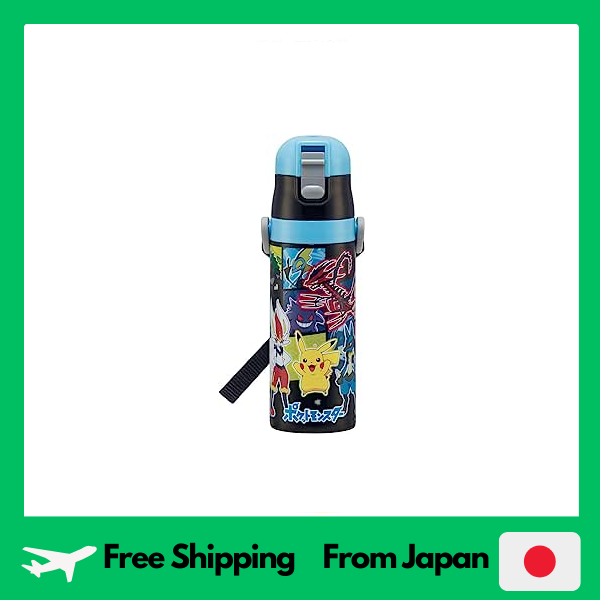 Skater 470Ml Pokemon 23 Stainless Steel Kids Water Bottle Japan Sdc4-A