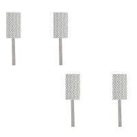 4pcs 6 x 15cm Mesh Platinized Titanium Anode Rhodium Jewelry Plating Plater Tools