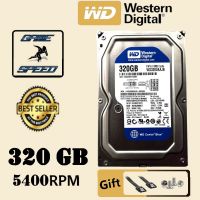 WD BLUE HDD PC SATA 320GB สำหรับคอมพิวเตอร์ตั้งโต๊ะ