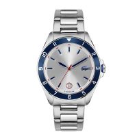 Lacoste Tiebreaker Mens LC2011187 Silver นาฬิกาผู้ชาย