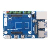 CM4พายราสเบอร์รี่กับ Pi4B บอร์ดขยายสำหรับเครื่องพิมพ์รองรับการเข้าถึงฐานซีรีส์ Cm4/EMMC ในการออกแบบ Cm4พายราสเบอร์รี่