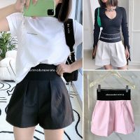 Alexander Wang spot aw Dawangjia slimming all-match ribbon waist-tight shorts spring and summer high waist wide leg leg long casual pants children KDSJ x1