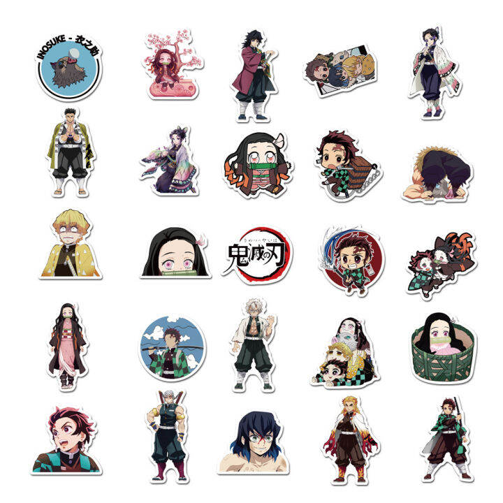 b-สติ๊กเกอร์ดาบพิฆาตอสูร-kimetsu-no-yaiba-ดาบพิฆาตอสูร-demon-slayer-sticker-สติ๊กเกอร์-4-7cm-50-ชิ้น-ของสะสม-ของเล่น-ของเล่นถูกๆ-ของเล่นเด็ก