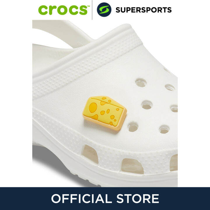 CROCS Jibbitz Cheese ตัวติดรองเท้า ที่ติดรองเท้าjibbitz ตุ๊กตาติด