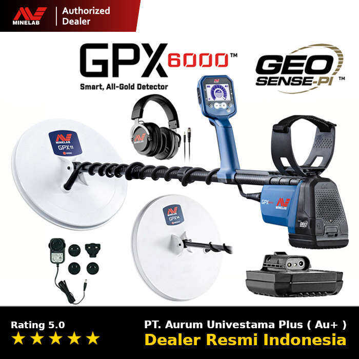 Minelab Gpx 6000 Metal Detektor Gpx 6000 Harta Karun Emas Alam Pendeteksi Bijih Emas Gpx6000 8689