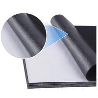 10pcs Felt Fabric Adhesive Sheets Multipurpose Black Water Resistant Velvet Sheet with Sticky Glue for Arts Crafts Jewel
