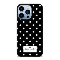 Kate Spades Polka Black Phone Cases For iPhone 13 Pro Max Xs Xsmax X 12 8 11 8Plus 11Promax 11Pro 12Pro Xr Samsung S21 S21 Ultra Note20 S20 S10 Note8 Note9 Note10 Huawei Mate40 P40