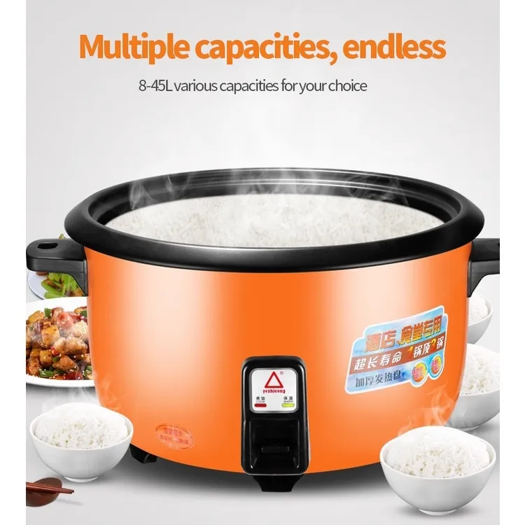 Kingkong commercial rice cooker 8L/10L/13L/18L large rice cooker