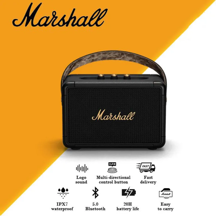 Marshall Bluetooth Speaker portable wireless Waterproof Speaker