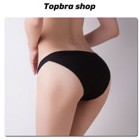 Topbra_shop กางเกงในผู้หญิง บิกินี่ สไตล์เกาหลี แนวกึ่งสปอต ผ้าฝ้ายพรีเมี่ยม CDA70