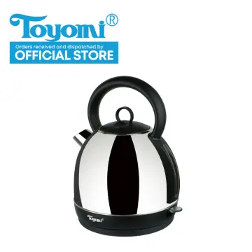 Toyomi 1.5L Stainless Steel Cordless Kettle WK 1633