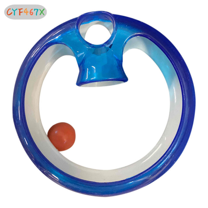 cyf-loopy-looper-ทักษะหมุนปลายนิ้วของเล่นฟิดเก็ตหมุนหมุนหินอ่อนสำหรับเกม-relief-ความเครียดหมุนของเล่นสำหรับเด็กผู้ใหญ่สีฟ้า