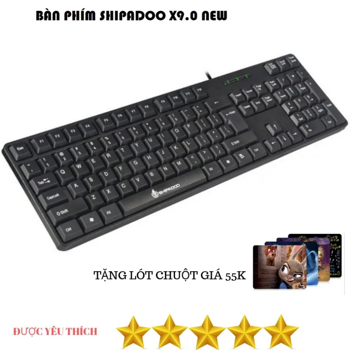 Bàn phím giả cơ Shipadoo xX9.0 Cao cấp