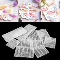 [LWF HOT]❁►✻ 10 Styles Hairpin Silicone Mold Casting Hair Clip Crafts Epoxy Resin Molds For DIY Barrette Jewelry Making Components Supplies