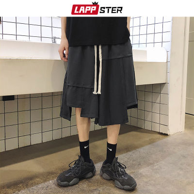 LAPPSTER Summer Y2k Japanese Streetwear Basketball Shorts 2022 Summer Korean Fashions Workout Shorts Hip Hop Gym Sweat Shorts