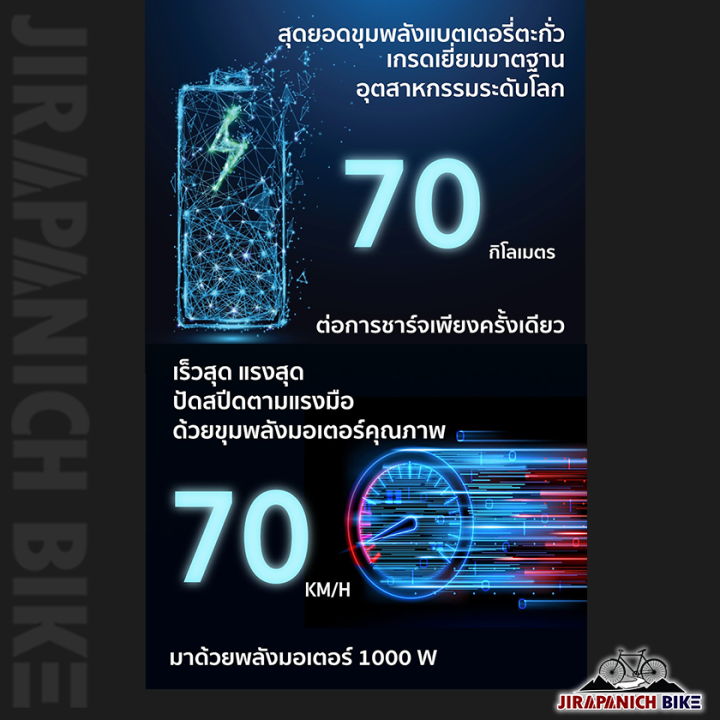 มอเตอร์ไซค์ไฟฟ้า-electric-motorcycle-lion-รุ่น-q1-มอเตอร์1000w-แบต72v20ah-ความเร็ว70km-h