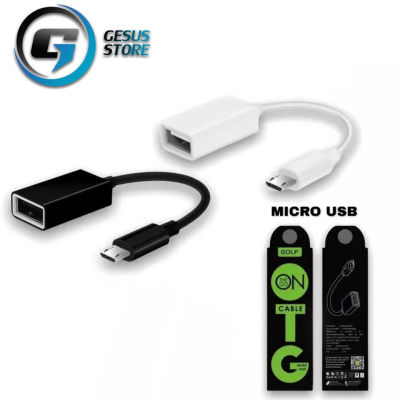 Golf สาย OTG รุ่นGC-06 Micro Port USB 2.0 ของแท้ เปลี่ยนโทรศัพท์ ให้เป็นดั่งคอมพิวเตอร์ ใช้กับ Android สมาร์ตโฟน BY GESUS STORE