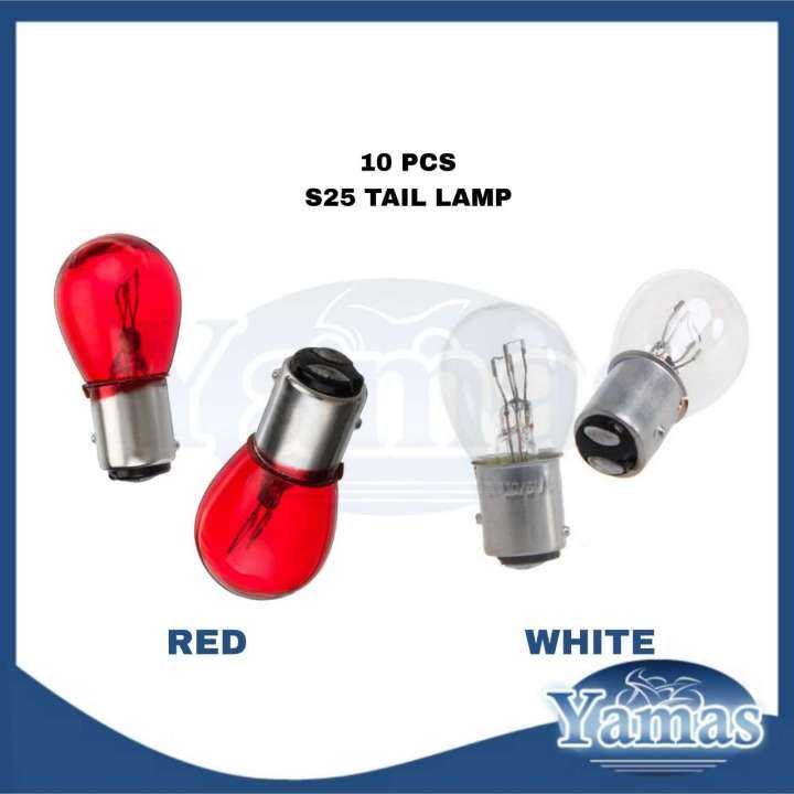 10pcs Light Bulb Auto Car Brake Tail Lamp S25 Lazada PH