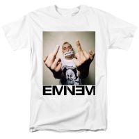 Hip Hop T Shirt Eminem 3D Print T-Shirt Men Fashion Short Sleeve Tops Tees White T-Shirt Band Oversized Tops Rock