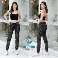 [Jogger pants] กางเกงยีนส์ขาจั้มผ้ายืด (เป้าซิป) J13/2 ยีนส์ Jogger สีพรางเทา แนวเท่ๆ มีสไตล์ ใส่ได้ทั้งชายหญิง เนื้อผ้ายืดหยุ่น ใส่สบาย