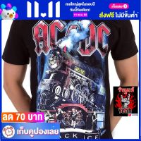 เสื้อวง AC/DC เสื้อวินเทจ ผ้าร้อยแท้ เอซี/ดีซี ไซส์ยุโรป RCM1269