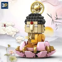 BR everything can be built the country’s tide cute Buddha small particles and building blocks buddha system youth ritual sense decorative ornaments