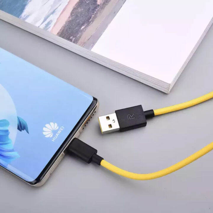 สายชาร์จrealme-usb-c-ของแท้-ช่องเสียบแบบtype-c-fast-charge-cable-รองรับเทคโนโลยีชาร์จด่วน-รับประกัน1ปี-by-gesus-store