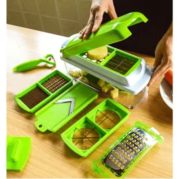 Nicer Dicer Genius NicerDicer Plus As Seen on TV Multi Chopper 12